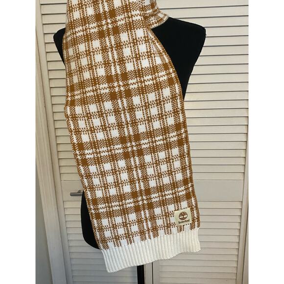 NWT Timberland Plaid Scarf Buffalo Shawl‎ Soft Long Scarf One-Size Unisex - Picture 6 of 8